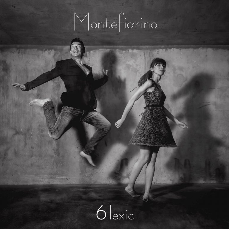 Pochette Album Montefiorino de 6lexic - André Rossi (interprète auteur compositeur ) Lison Steger (intrerprète, compositrice) Aurélien Régis-Recous (batteur)